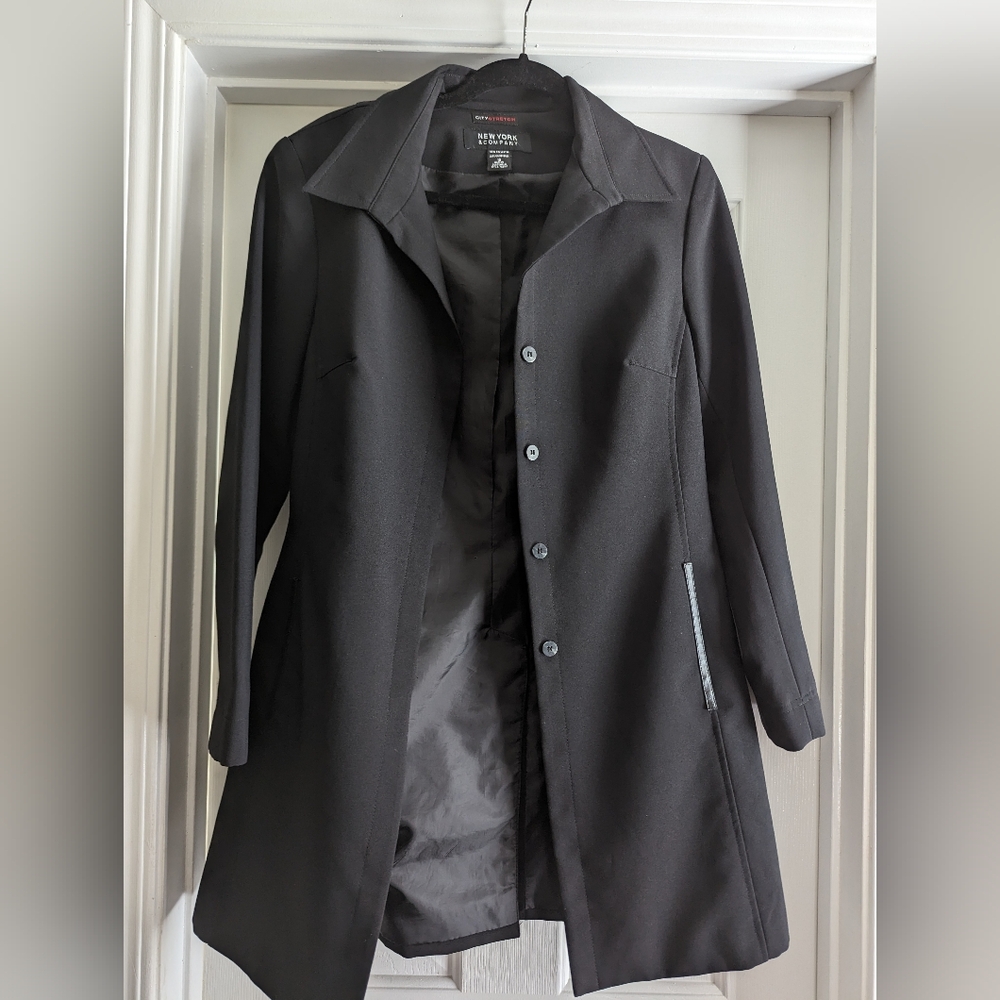 New York & Co. Black Blazer Suit Jacket
